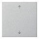 Gira Module de commande alu symboles fléchés 536126