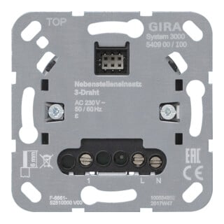 Gira Module d’extension 3 fils 540900