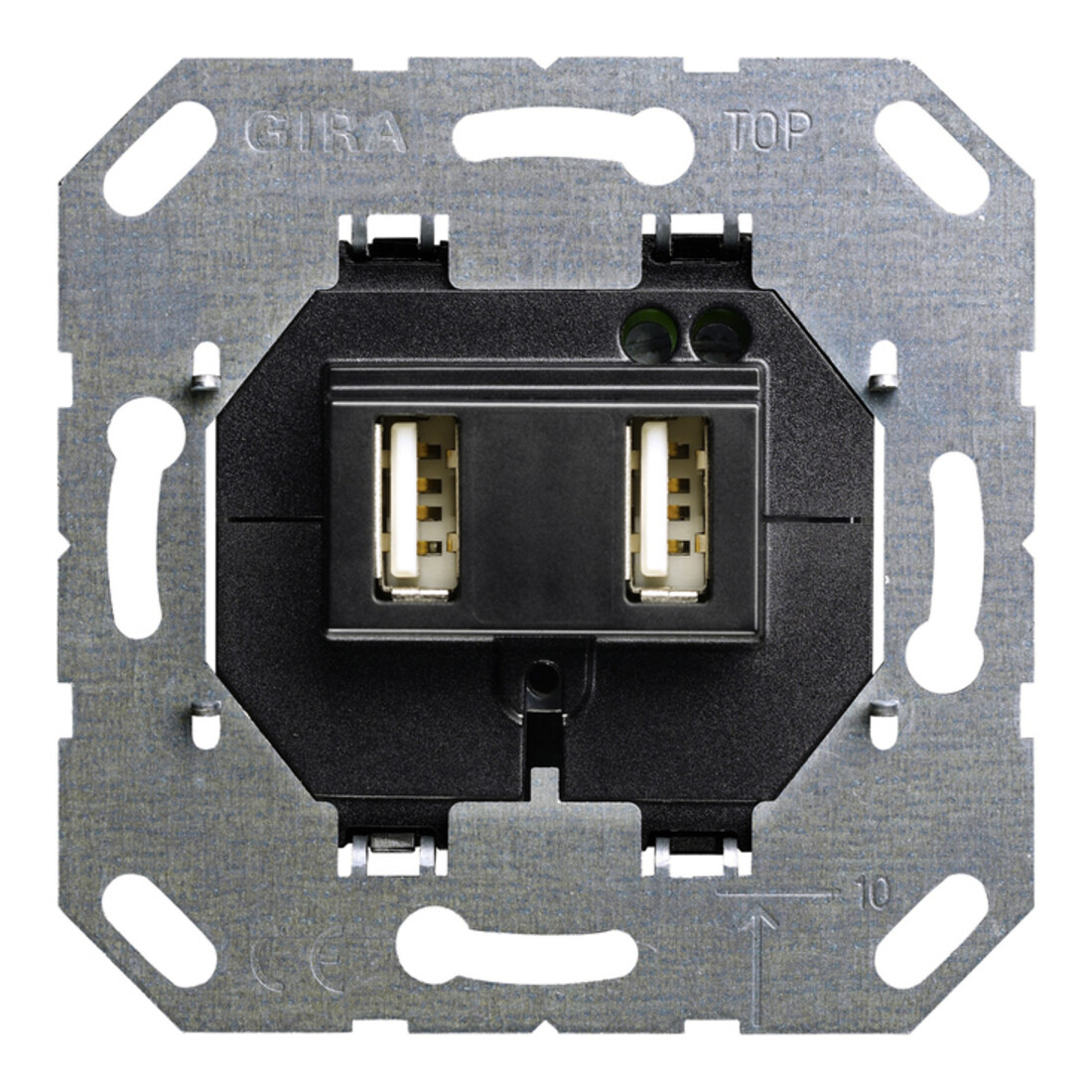 Gira Module double USB pour alimentation 235900