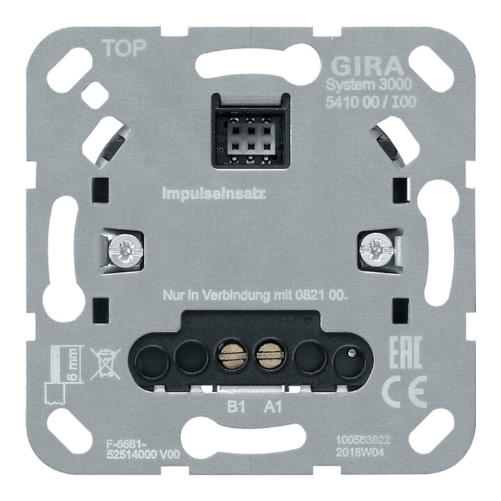 Gira Module impulsion encastré UP 541000