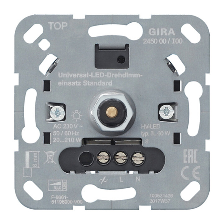 Gira Module universel à LED variateur Standard 245000