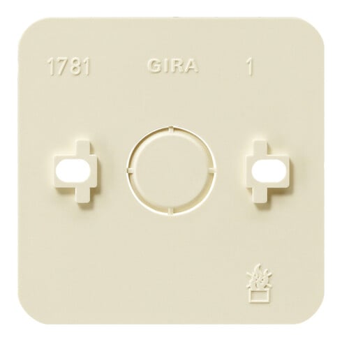 Gira Montageplatte 1f.cws AP 008113