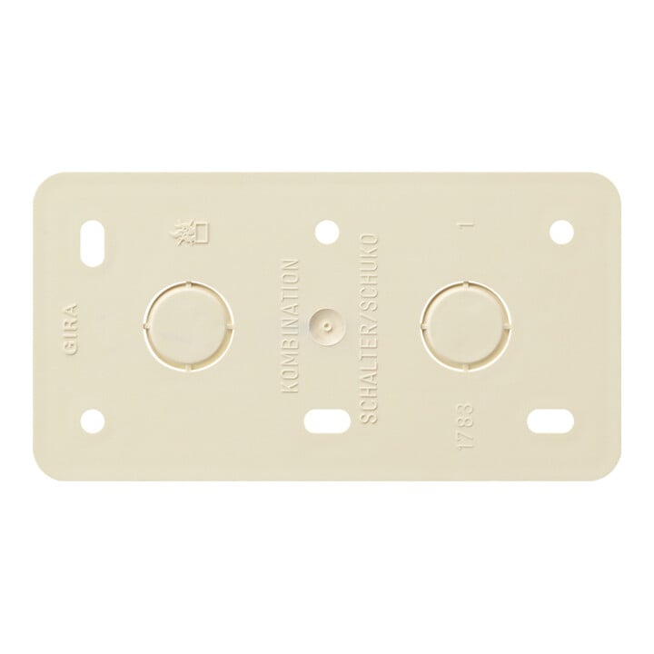 Gira Montageplatte 2f.cws AP 008013
