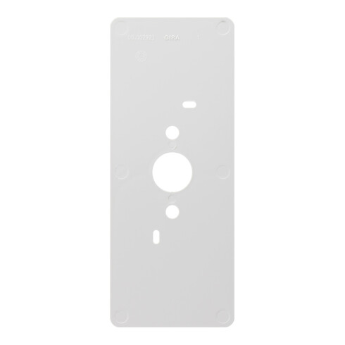 Gira Montageplatte f.Wohnungstation AP 125600