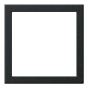 Gira Montagerahmen 45x45 sw matt 264810-3