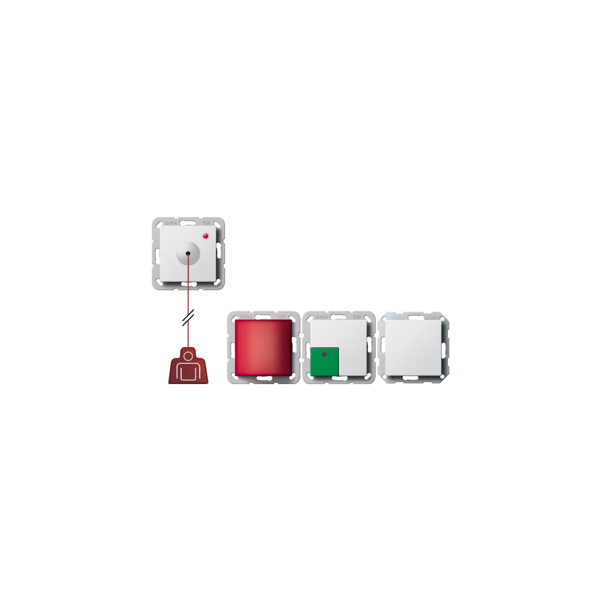 Gira Notrufset System 55 rws 291403
