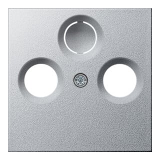Gira Plaque centrale antenne alu System55 086926