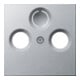 Gira Plaque centrale antenne alu System55 086926