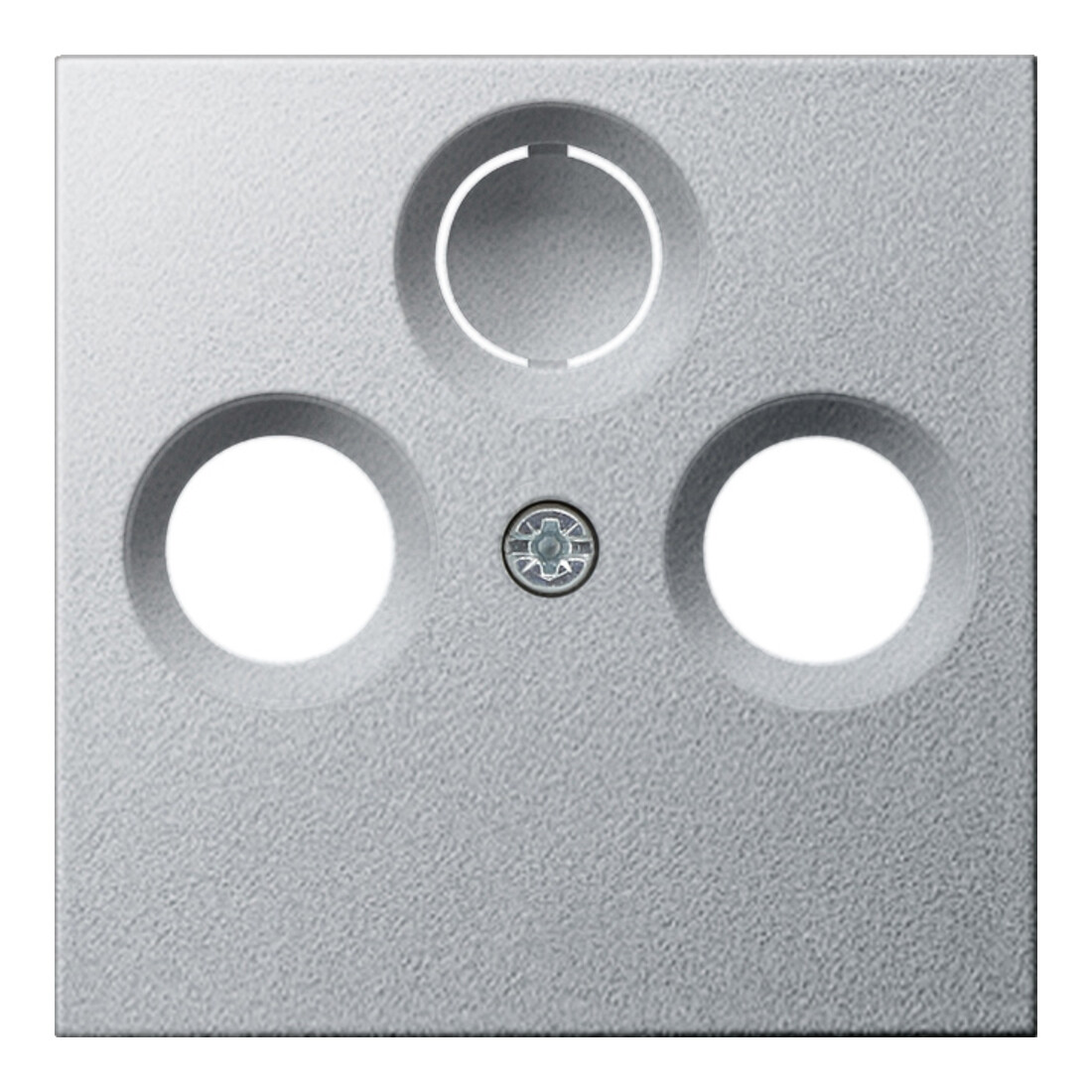 Gira Plaque centrale antenne alu System55 086926