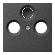 Gira Plaque centrale antenne anthracite System55 086928-1