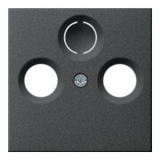 Gira Plaque centrale antenne anthracite System55 086928-3