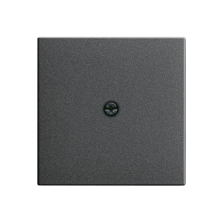 Gira Plaque centrale avec support de cordon anthracite System55 027428