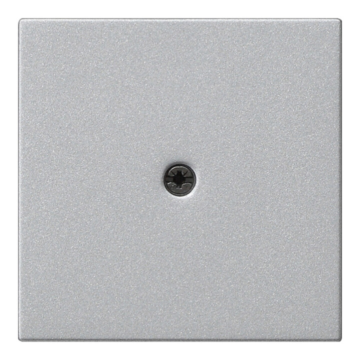 Gira Plaque centrale pour dérouleur de cordon alu System55 027426