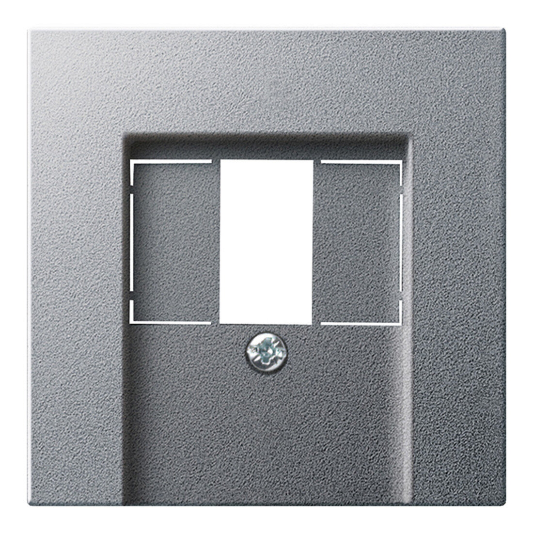 Gira Plaque centrale TAE alu System55 027626