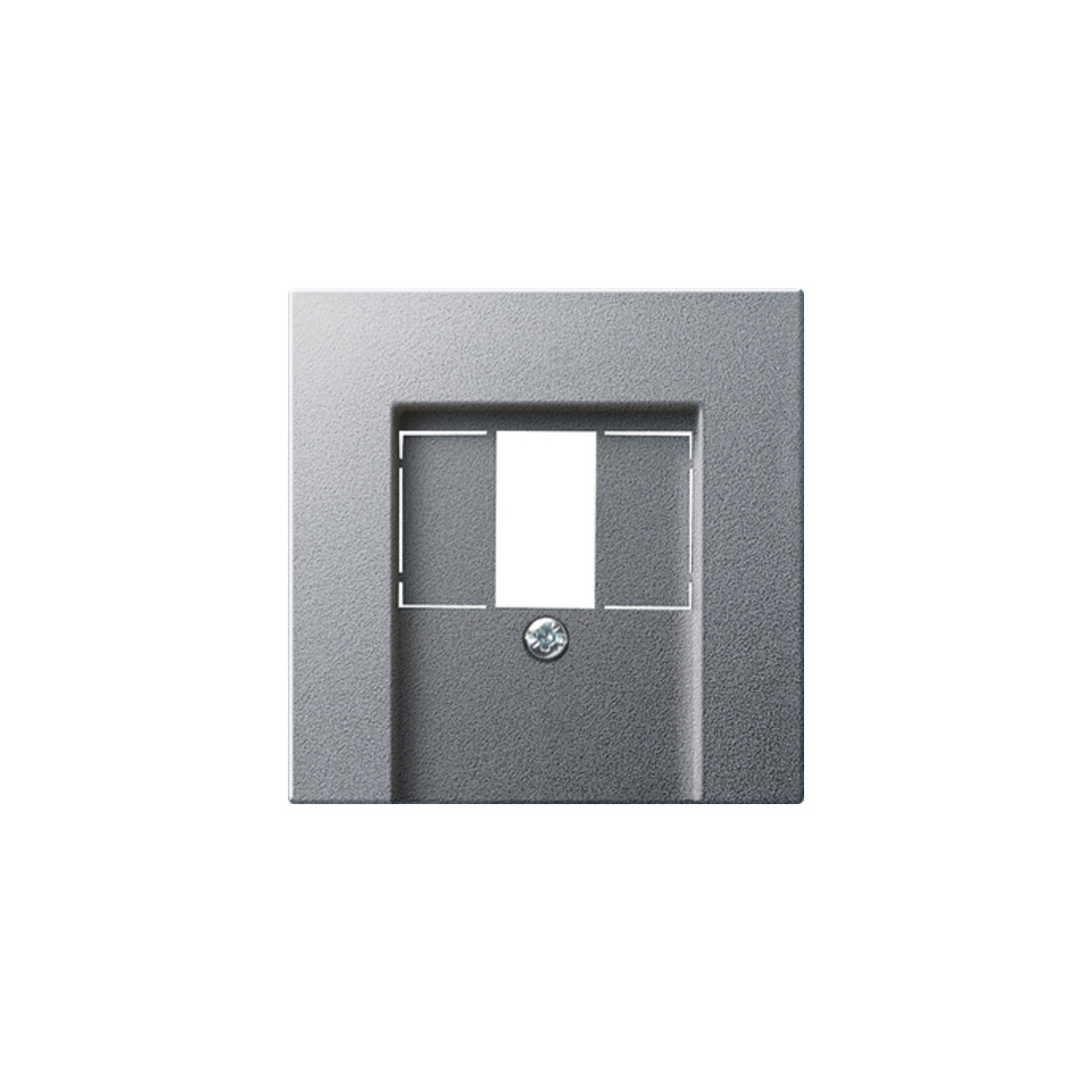 Gira Plaque centrale TAE alu System55 027626