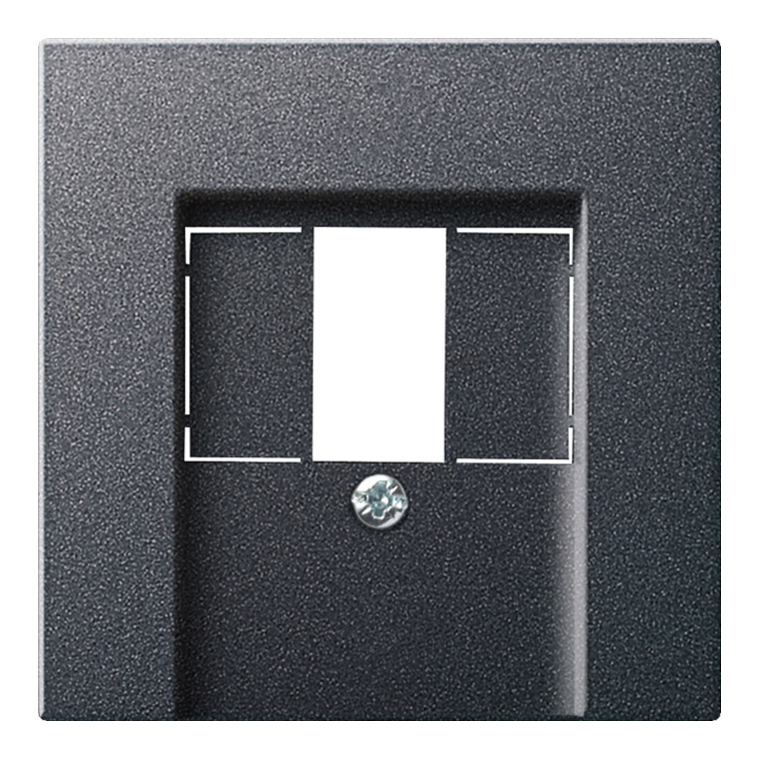 Gira Plaque centrale TAE anthracite System55 027628