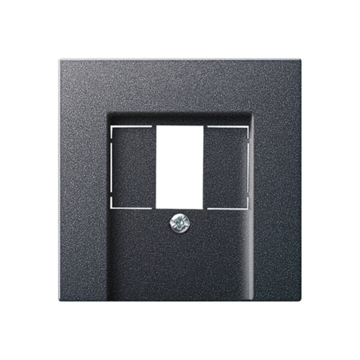 Gira Plaque centrale TAE anthracite System55 027628