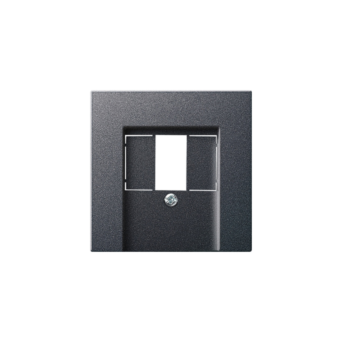 Gira Plaque centrale TAE anthracite System55 027628