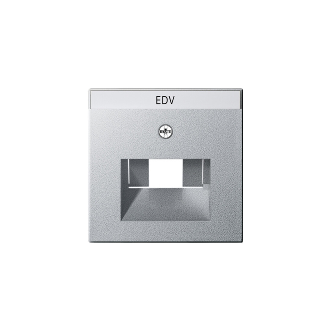 Gira Plaque centrale UAE/IAE alu avec inscription, System55 028426