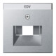 Gira Plaque centrale UAE/IAE alu avec inscription, System55 028426