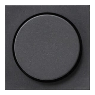 Gira Plaque de commande pour variateur anthracite System55 065028