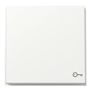 Gira Plaque de commande Symbole Porte WG encastrée Blanc pur 328766