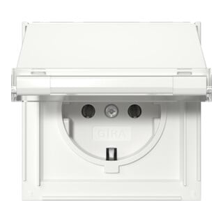 Gira Prise KD TX-44 blanc pur 16A 250V prise de terre