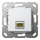 Gira Prise modulaire RJ45 Cat6A avec connecteur LSA Plus rws 569603