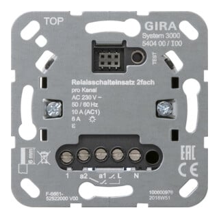 Gira Relais à double commande S3000 540400