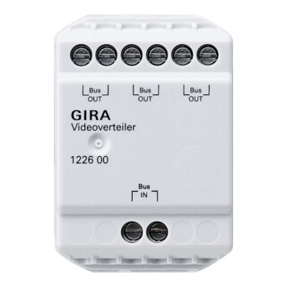 Gira Répartiteur vidéo pour communication de porte 122600