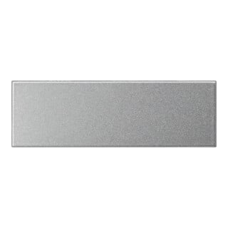 Gira Ruftastenabdeckung 2-/3-f alu 125565