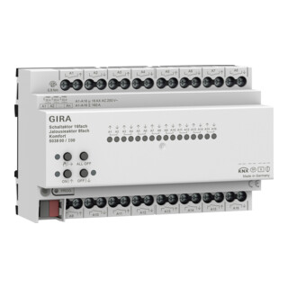 Gira Schalt-, Jalousieaktor 16f/8f 16 A 503800