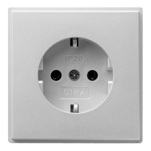 Gira Schuko-Steckdose alu TX44 018865