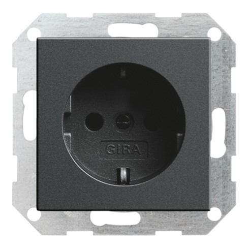 Gira Schuko-Steckdose anth System55 018828