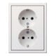 Gira Schuko-Steckds. 2f. rws-gl 0780112