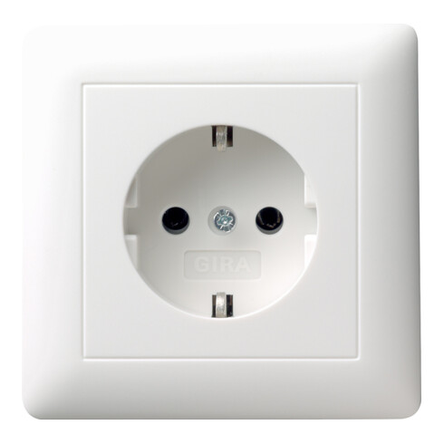 Gira Schuko-Vollplatte rws-gl 16A/250V 044003
