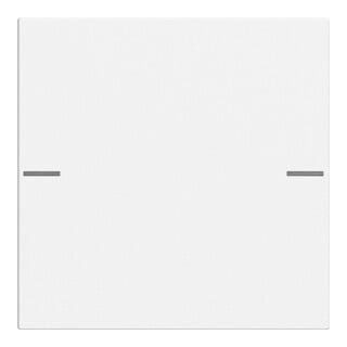 Gira Set de bascule 1-fach Tastsensor blanc pur mat soyeux 575127