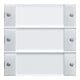Gira Set de bascule 3 fois rws/gl 213303