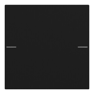 Gira Set de bascule simple capteur tactile noir mat 5751005