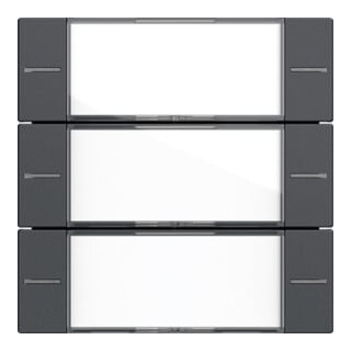 Gira Set de bascules 3-fach BSF capteur tactile Anthracite