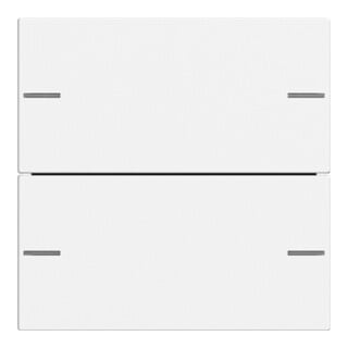 Gira Set de bascules capteur tactile 2 fois blanc pur