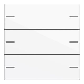 Gira Set de bascules triple capteur tactile blanc pur 575303