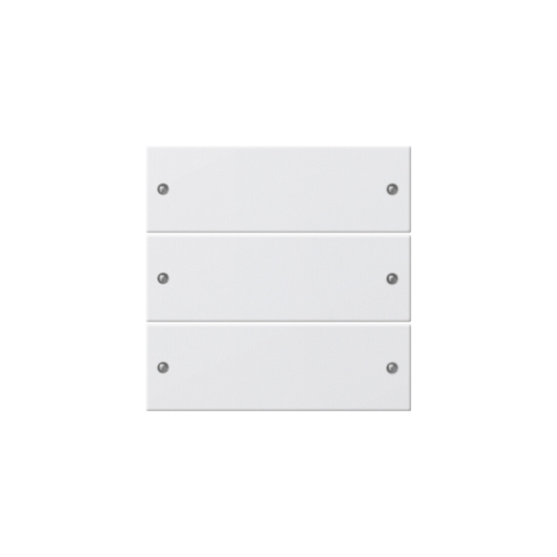 Gira Set d'interrupteurs 3 fois blanc pur 218303