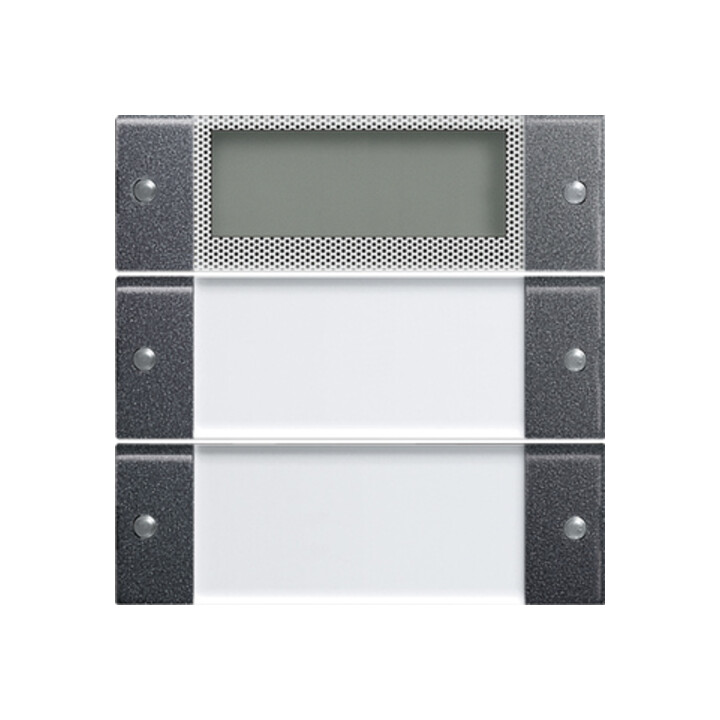 Gira Set d'interrupteurs à bascule 2 modules anthracite 214228