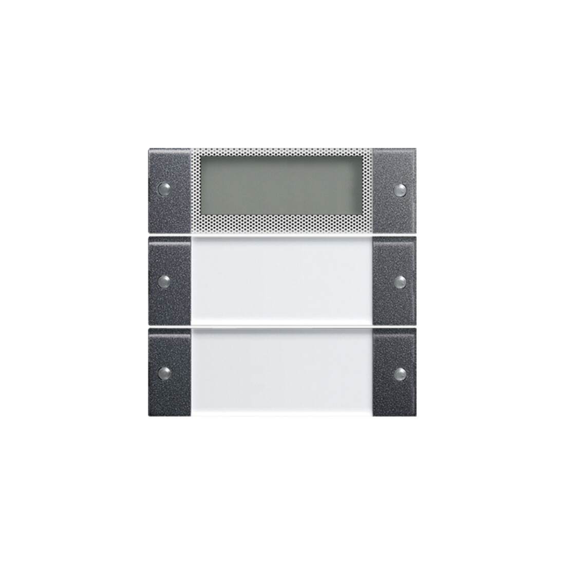 Gira Set d'interrupteurs à bascule 2 modules anthracite 214228