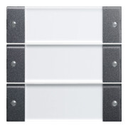Gira Set d’interrupteurs à bascule 3 fois anthracite 213328-1