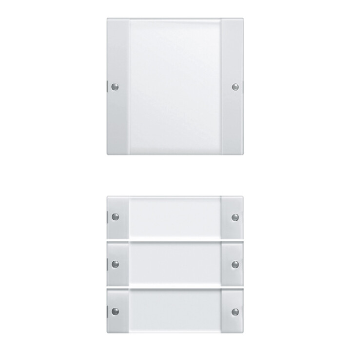 Gira Set d’interrupteurs à bascule 4 fois rws/gl 213403