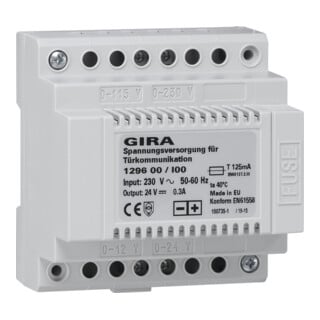 Gira Spannungsversorgung 129600