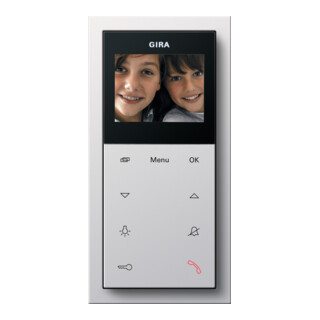 Gira Station d’appartement vidéo AP Plus blanc pur 1239112