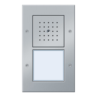 Gira Station de porte AP 1 module alu 126665